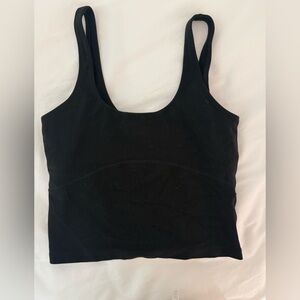 Aritzia TNAction Butter Tank in Black